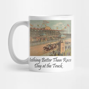 Race Day at the Track Mug